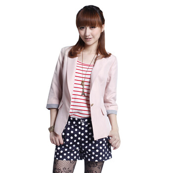 米娜 Mina collection OL简洁精致西装 9A0433 海贝色 L