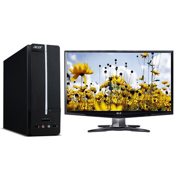 宏碁（Acer）A1601X台式电脑（i3-2120 2G 500G 1G独显 DVD 读卡器 键鼠 Win7）