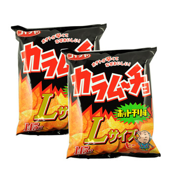 日本原装进口食品 湖池屋 大包南国风味薯片 145g*2包 #8353