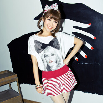 PEACEBIRD太平鸟GAGA T恤LM1121409 白色 L