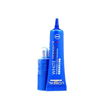 L＇oreal欧莱雅雪颜美白微震按摩亮白眼霜15ml