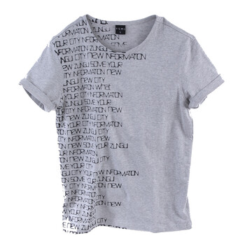约晴 Utree 男士 纯棉 TL010 T-shirt 灰色 XL