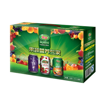 牵手 果蔬礼盒混合装 山里红+多维饮+这样紫啊 310ml*15（限北京地区购买）