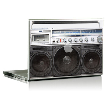 SkinAT 苹果笔记本MacBook外壳A面保护贴膜 3M材料 三厢录音机 Pro 15 (Retina)