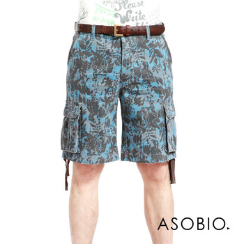 ASOBIO 2012夏季新款梭织短裤 3121712957 琥珀蓝 44