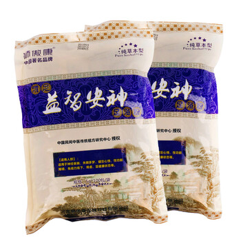 狮傲康益智安神濯足足浴粉5g*100包 （两包装）足浴器足浴盆木桶适用
