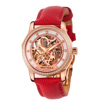 372全自动<em>机械</em>镂空<em>女表</em>