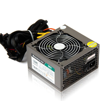 航嘉（Huntkey）多核R80 500电源（额定500W/80PLUS白牌/全日系电容/支技背部走线/主动式PFC/宽电压）