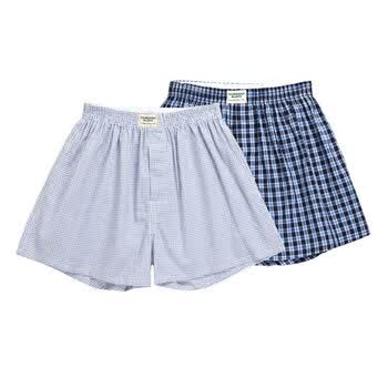 Giordano佐丹奴 内衣裤 男两条装百搭舒适平脚内裤 01240600 深蓝色 XL