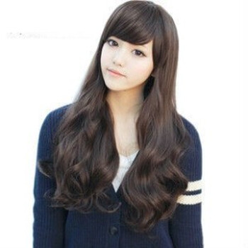 贝丽丝假发 假发<em>长卷</em>蓬松修脸大波浪<em>发型</em>女式