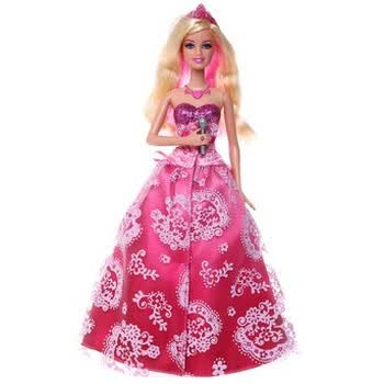 芭比(Barbie) 芭比娃娃之歌星公主会唱歌+会变装+