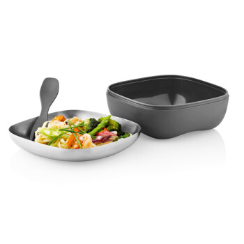 丹麦evasolo Lunch box 便当盒/饭盒/食物盒/保鲜盒 灰色