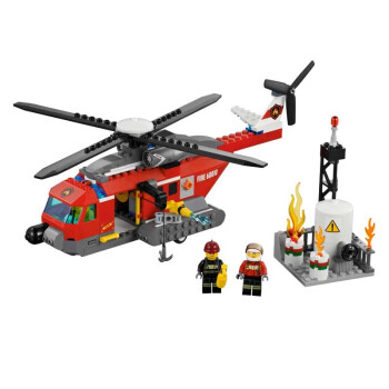 lego乐高消防直升机l60010