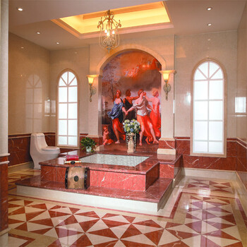 蒙娜丽莎瓷砖 西班牙珊瑚红8FB0239PCM 600