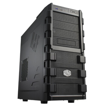 酷冷至尊(CoolerMaster)HAF912 游戏机箱(ATX/USB3.0/背走线/电源下置/支持SSD)黑色