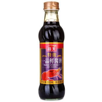 【京东超市】海天 特级 一品鲜酱油 500ml