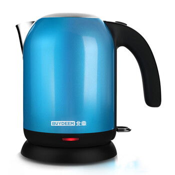 北鼎（BUYDEEM）K200电热水壶 304不锈钢茶具烧水壶 桔梗蓝