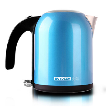 北鼎（BUYDEEM）K200电热水壶 304不锈钢茶具烧水壶 桔梗蓝