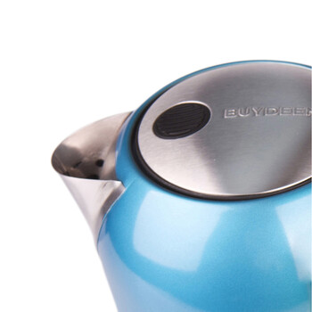 北鼎（BUYDEEM）K200电热水壶 304不锈钢茶具烧水壶 桔梗蓝