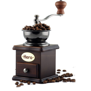Hero磨豆机 家用 咖啡豆研磨机 手动咖啡机磨粉机手摇磨豆机