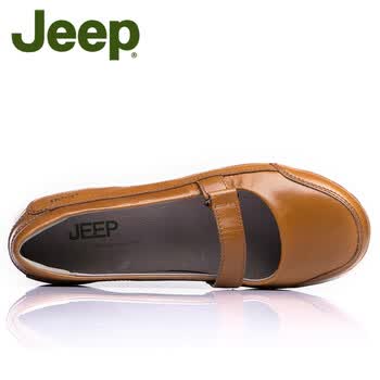 <em>jeep</em> <em>吉普</em> <em>女鞋</em> 官方旗舰店 时尚休闲 真皮鞋子
