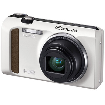卡西欧（CASIO） EX-ZR410 数码相机 白色（1610万像素 3.0英寸液晶屏 12.5倍光学变焦 24mm广角）