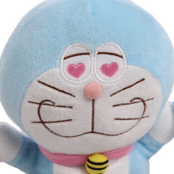 公仔机器猫叮当猫毛绒玩具布娃娃儿童生日礼物女 哆啦a梦甜心爱心款 7