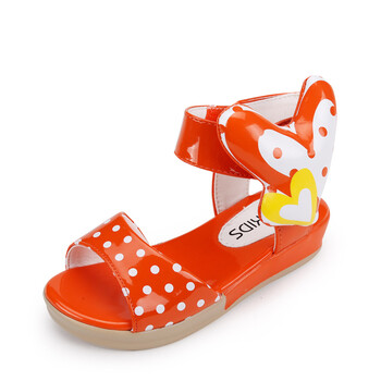 abc童鞋+女童鞋凉鞋2013夏季韩版可爱波点公主沙