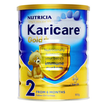 Karicare 可瑞佳 新西兰原装进口 金装较大婴儿和幼儿配方奶粉 2段（6-24个月）900克 （春雷装）