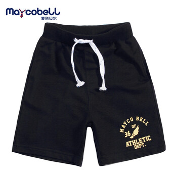 麦科贝尔2014童装夏装<em>男儿童</em>裤子<em>印花</em>松紧腰