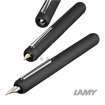 【货到付款】Lamy凌美 焦点3 汉漆14k金尖 钢笔 墨水笔 黑色 EF尖
