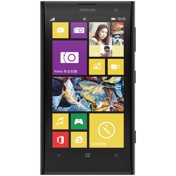 诺基亚（NOKIA）Lumia 1020 3G手机（黑色） WCDMA/GSM