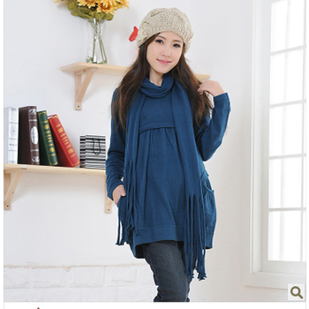 仙娉莱 春装新款 韩版时尚<em>孕妇</em>装<em>加厚</em>保暖<em>孕妇</em>