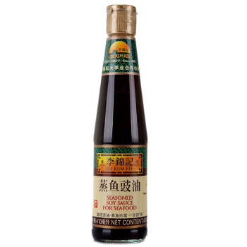 【京东超市】李锦记 蒸鱼豉油 410ml