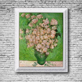 梵高作品系列 纯手绘油画 花卉抽象风景世界名