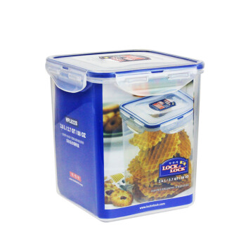 
                                        乐扣乐扣（LOCK&LOCK） 塑料保鲜盒HPL822B便当盒立式储物盒2.6L 食品盒                