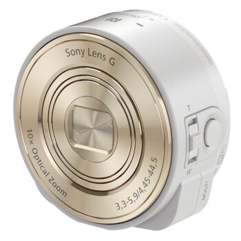 索尼（SONY） DSC-QX10 镜头式数码相机 白色