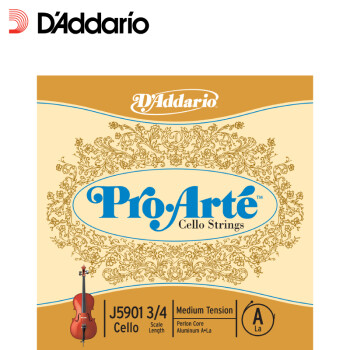 D'Addario 达达里奥 Pro-Arte 单根中等张力 3\/4