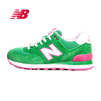 新百伦 new balance 新款女式复古休闲跑步鞋 绿色 wl574ykg 绿色wl