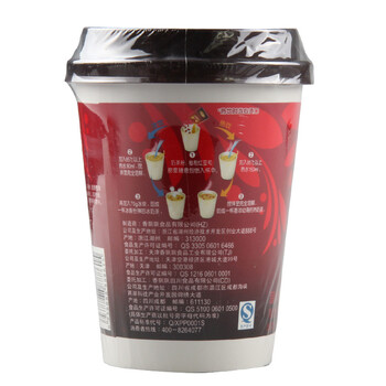香飘飘红豆奶茶+64g\/杯