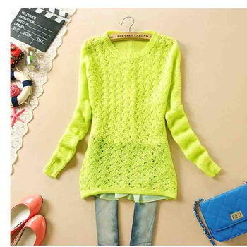 镂空线衫套头中长款牌子好不好 套头镂空蝙蝠