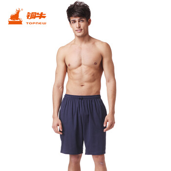 <em>铜牛 汗布</em>男<em>短裤</em> 2014春夏新品男款 居家服休闲