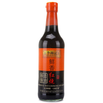 【京东超市】李锦记 鲜香红烧酱油 500ml