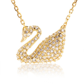 Swarovski 施华洛世奇2014年新款金色天鹅水晶