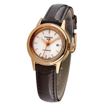 天梭TISSOT 卡森系列机械女表 少女峰纪念款