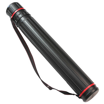 芬尚 可伸缩式画筒工程设计图纸筒海报收纳筒美术专用收藏书画筒画卷筒加厚塑料美术写生画材用品（大号）