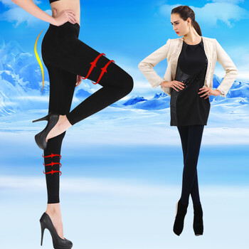 LR新款女裤子保暖打底裤女冬季长款加厚加绒