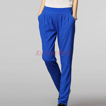 翔戈红 2014夏装新款韩版休闲哈伦裤小脚裤女