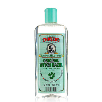 美国Thayers金缕梅柠檬芦荟爽肤水355ml 美白