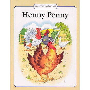 henny penny: a traditional story with simple text and large type